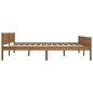 vidaXL Estructura de cama madera maciza pino marrón miel 180x200 cm vidaXL Estructura de cama madera maciza pino marrón miel 180x200 cm