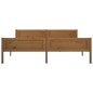 vidaXL Estructura de cama madera maciza pino marrón miel 180x200 cm vidaXL Estructura de cama madera maciza pino marrón miel 180x200 cm
