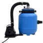 vidaXL Bomba de filtro de piscina negra y azul 4 m³/h vidaXL Bomba de filtro de piscina negra y azul 4 m³/h