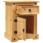 vidaXL Mesita de noche Corona Range pino mexicano 53x39x66 cm vidaXL Mesita de noche Corona Range pino mexicano 53x39x66 cm