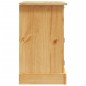 vidaXL Mesita de noche Corona Range pino mexicano 53x39x66 cm vidaXL Mesita de noche Corona Range pino mexicano 53x39x66 cm