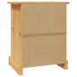 vidaXL Mesita de noche Corona Range pino mexicano 53x39x66 cm vidaXL Mesita de noche Corona Range pino mexicano 53x39x66 cm