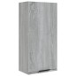 vidaXL Armario de baño de pared gris sonoma 32x20x67 cm vidaXL Armario de baño de pared gris sonoma 32x20x67 cm
