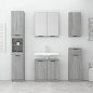 vidaXL Armario de baño de pared gris sonoma 32x20x67 cm vidaXL Armario de baño de pared gris sonoma 32x20x67 cm
