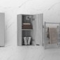 vidaXL Armario de baño de pared gris sonoma 32x20x67 cm vidaXL Armario de baño de pared gris sonoma 32x20x67 cm
