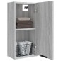 vidaXL Armario de baño de pared gris sonoma 32x20x67 cm vidaXL Armario de baño de pared gris sonoma 32x20x67 cm