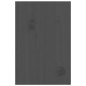 vidaXL Soporte para monitor madera maciza de pino gris 81x20x30 cm vidaXL Soporte para monitor madera maciza de pino gris 81x20x30 cm