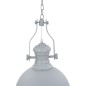 vidaXL Lámpara de techo redonda gris E27 vidaXL Lámpara de techo redonda gris E27