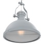 vidaXL Lámpara de techo redonda gris E27 vidaXL Lámpara de techo redonda gris E27