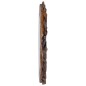 vidaXL Espejo de pared redondo teca 60 cm vidaXL Espejo de pared redondo teca 60 cm