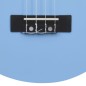 vidaXL Set de ukelele soprano con funda para niños azul bebé 23" vidaXL Set de ukelele soprano con funda para niños azul bebé 23"
