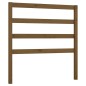 vidaXL Cabecero de cama madera maciza pino marrón miel 95x4x100 cm vidaXL Cabecero de cama madera maciza pino marrón miel 95x4x100 cm