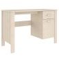 vidaXL Escritorio HAMAR madera de pino maciza marrón miel 113x50x75 cm vidaXL Escritorio HAMAR madera de pino maciza marrón miel 113x50x75 cm