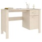 vidaXL Escritorio HAMAR madera de pino maciza marrón miel 113x50x75 cm vidaXL Escritorio HAMAR madera de pino maciza marrón miel 113x50x75 cm