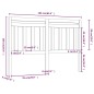vidaXL Cabecero de cama madera maciza de pino 166x4x100 cm vidaXL Cabecero de cama madera maciza de pino 166x4x100 cm