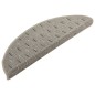 vidaXL Alfombras de peldaños de escalera 15 uds gris 56x17x3 cm vidaXL Alfombras de peldaños de escalera 15 uds gris 56x17x3 cm