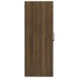 vidaXL Armario colgante de pared roble Sonoma 69,5x34x90 cm