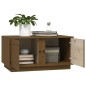 vidaXL Mesa de centro madera maciza de pino marrón miel 80x50x40 cm vidaXL Mesa de centro madera maciza de pino marrón miel 80x50x40 cm