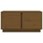 vidaXL Mesa de centro madera maciza de pino marrón miel 80x50x40 cm vidaXL Mesa de centro madera maciza de pino marrón miel 80x50x40 cm