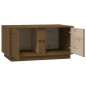 vidaXL Mesa de centro madera maciza de pino marrón miel 80x50x40 cm vidaXL Mesa de centro madera maciza de pino marrón miel 80x50x40 cm