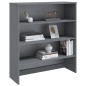 vidaXL Aparador superior HAMAR pino macizo gris oscuro 90x30x100 cm vidaXL Aparador superior HAMAR pino macizo gris oscuro 90x30x100 cm