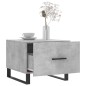 vidaXL Mesa de centro 2 uds madera ingeniería gris hormigón 50x50x40cm vidaXL Mesa de centro 2 uds madera ingeniería gris hormigón 50x50x40cm