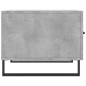 vidaXL Mesa de centro 2 uds madera ingeniería gris hormigón 50x50x40cm vidaXL Mesa de centro 2 uds madera ingeniería gris hormigón 50x50x40cm
