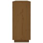 vidaXL Aparador de madera maciza de pino marrón miel 120x35x80 cm vidaXL Aparador de madera maciza de pino marrón miel 120x35x80 cm