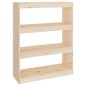 vidaXL Estantería/divisor de espacios madera de pino 80x30x103,5 cm vidaXL Estantería/divisor de espacios madera de pino 80x30x103,5 cm