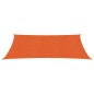 vidaXL Toldo de vela HDPE naranja 160 g/m² 2x5 m vidaXL Toldo de vela HDPE naranja 160 g/m² 2x5 m