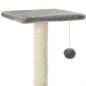 vidaXL Rascador para gatos con poste rascador de sisal 65 cm gris vidaXL Rascador para gatos con poste rascador de sisal 65 cm gris