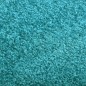 vidaXL Felpudo lavable azul cian 90x150 cm vidaXL Felpudo lavable azul cian 90x150 cm