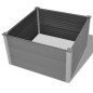 vidaXL Arriate de WPC gris 100x100x54 cm vidaXL Arriate de WPC gris 100x100x54 cm