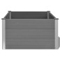 vidaXL Arriate de WPC gris 100x100x54 cm vidaXL Arriate de WPC gris 100x100x54 cm