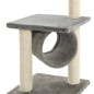 vidaXL Rascador para gatos con poste rascador de sisal 65 cm gris vidaXL Rascador para gatos con poste rascador de sisal 65 cm gris
