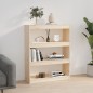 vidaXL Estantería/divisor de espacios madera de pino 80x30x103,5 cm vidaXL Estantería/divisor de espacios madera de pino 80x30x103,5 cm