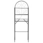 vidaXL Estante para inodoro negro 60x33x174 cm vidaXL Estante para inodoro negro 60x33x174 cm