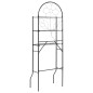vidaXL Estante para inodoro negro 60x33x174 cm vidaXL Estante para inodoro negro 60x33x174 cm