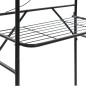 vidaXL Estante para inodoro negro 60x33x174 cm vidaXL Estante para inodoro negro 60x33x174 cm