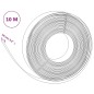 vidaXL Borduras de jardín 3 uds polietileno gris 10 m 10 cm vidaXL Borduras de jardín 3 uds polietileno gris 10 m 10 cm