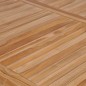 vidaXL Mesa de jardín de madera maciza de teca 200x100x77 cm vidaXL Mesa de jardín de madera maciza de teca 200x100x77 cm