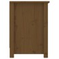vidaXL Mueble de TV madera maciza de pino marrón miel 103x36,5x52 cm vidaXL Mueble de TV madera maciza de pino marrón miel 103x36,5x52 cm