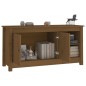 vidaXL Mueble de TV madera maciza de pino marrón miel 103x36,5x52 cm vidaXL Mueble de TV madera maciza de pino marrón miel 103x36,5x52 cm