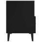 vidaXL Mueble para TV madera contrachapada negro 80x36x50 cm vidaXL Mueble para TV madera contrachapada negro 80x36x50 cm