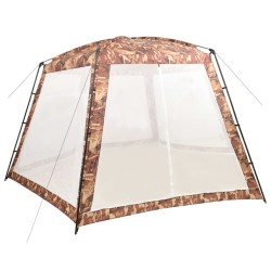 vidaXL Carpa para piscina de tela camuflaje 590x520x250 cm