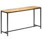 vidaXL Mesa consola de madera maciza de mango en bruto 140x35x76 cm vidaXL Mesa consola de madera maciza de mango en bruto 140x35x76 cm