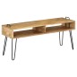 vidaXL Mueble para TV madera de mango maciza 110x35x45 cm