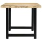 vidaXL Mesa de comedor de madera maciza de mango 180x90x76 cm