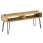 vidaXL Mueble para TV madera de mango maciza 110x35x45 cm