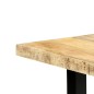 vidaXL Mesa de comedor de madera maciza de mango 180x90x76 cm